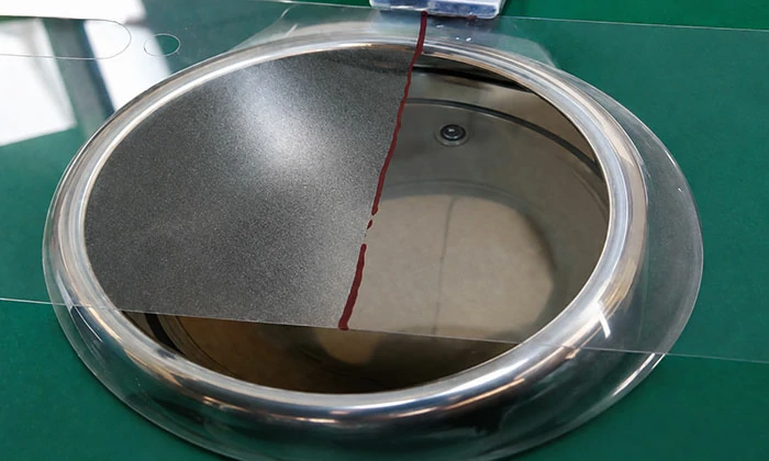 AF and NF anti-fog glass surface comparison
