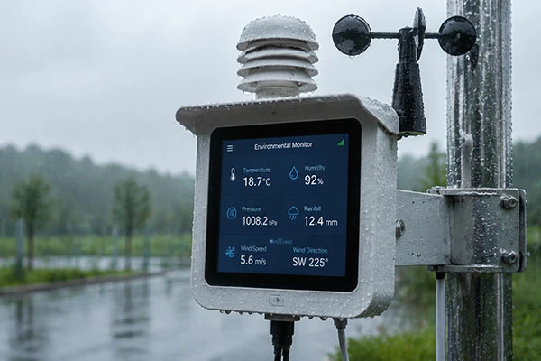 Anti-fog glass for monitoring equipment