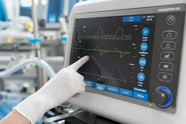 Chemically strengthened glass for medical devices