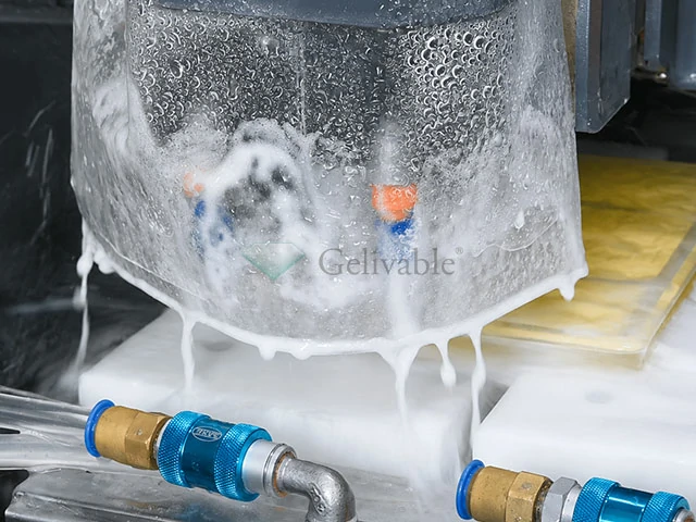 CNC glass edge grinding and polishing service