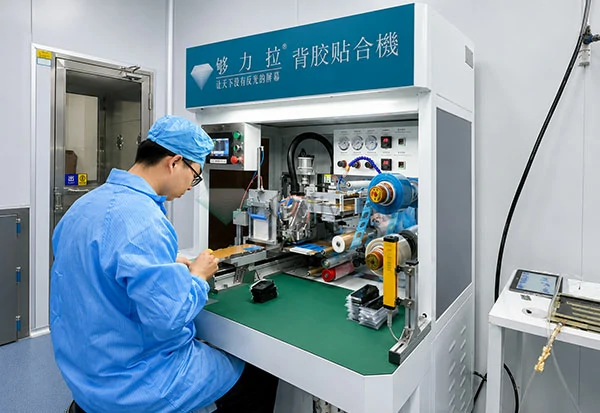 Custom glass adhesive bonding