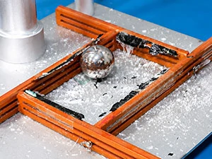 Custom glass product testing