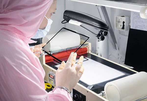 Custom glass quality inspection