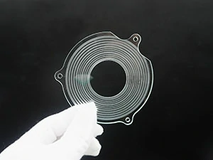 Custom glass sample production