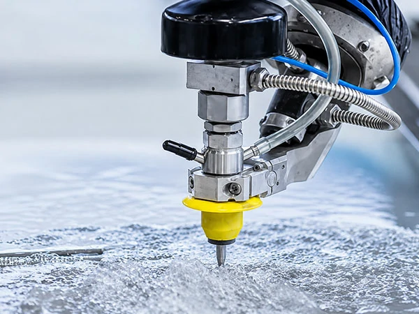 Custom glass waterjet cutting service
