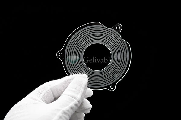 Drilled glass for special-purpose equipment and instruments