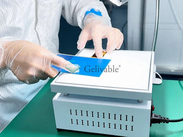 FOG pre-bonding process for touch panel assembly