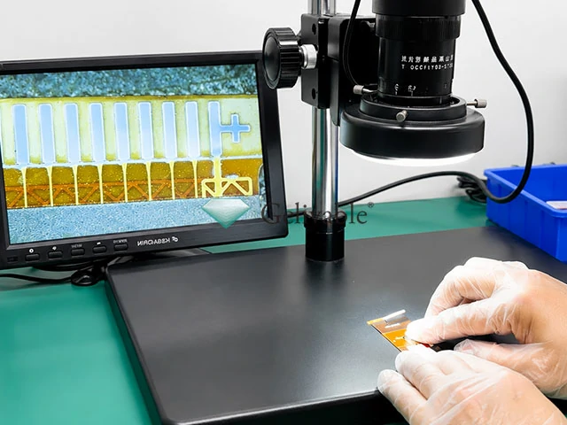 Incoming quality control for glass and touch panel assembly