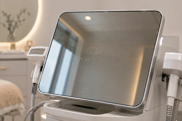 Glass mirror coating for beauty equipment and smart vanity devices