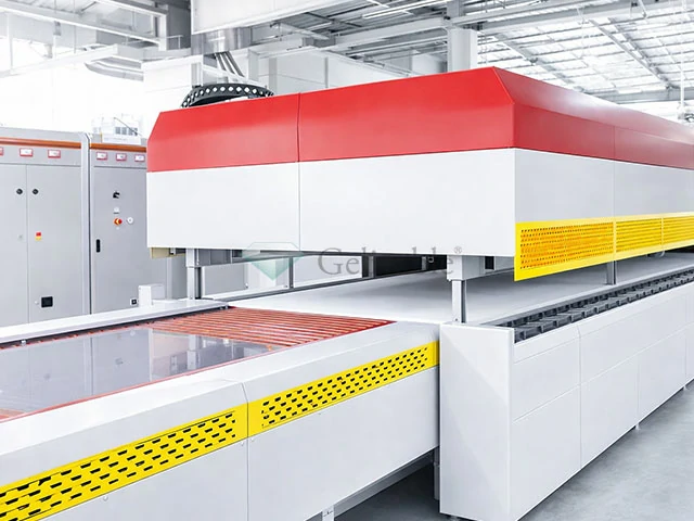 Glass thermal tempering and physical strengthening process