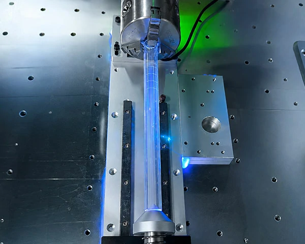 Laser engraved glass for display and control panel symbols