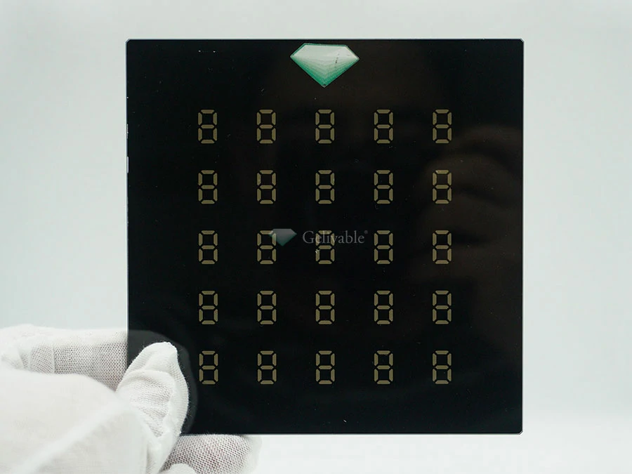 LCD display protection glass
