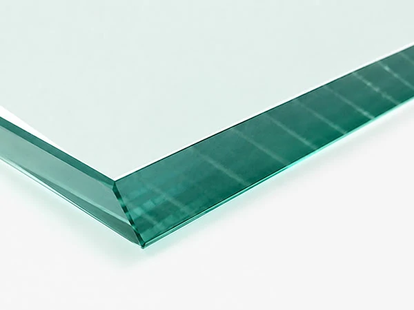 Miter glass edge