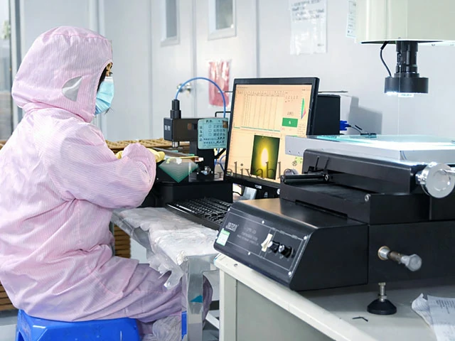 Panda Glass dimensional and cosmetic quality inspection