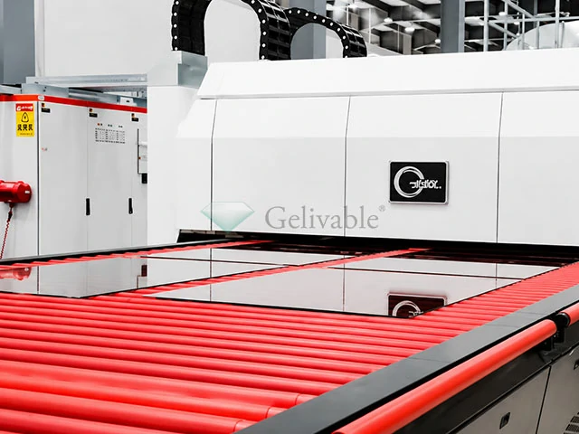 Pre tempering CNC machining drilling and edge finishing for glass