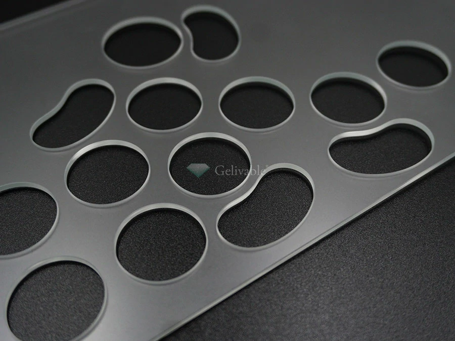 Precision glass hole drilling and custom openings