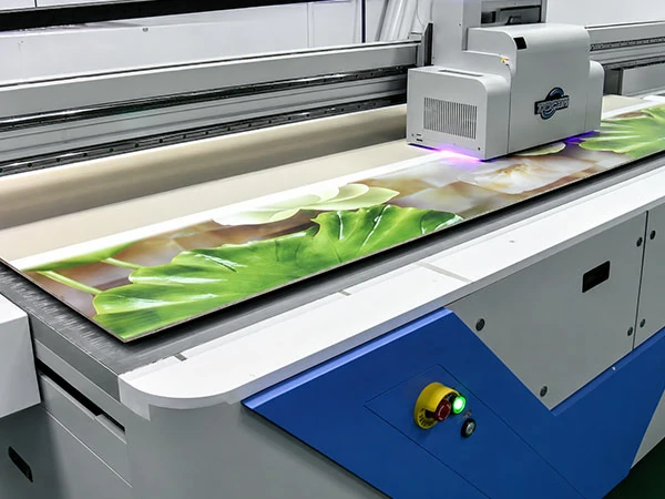Precision glass UV printing service