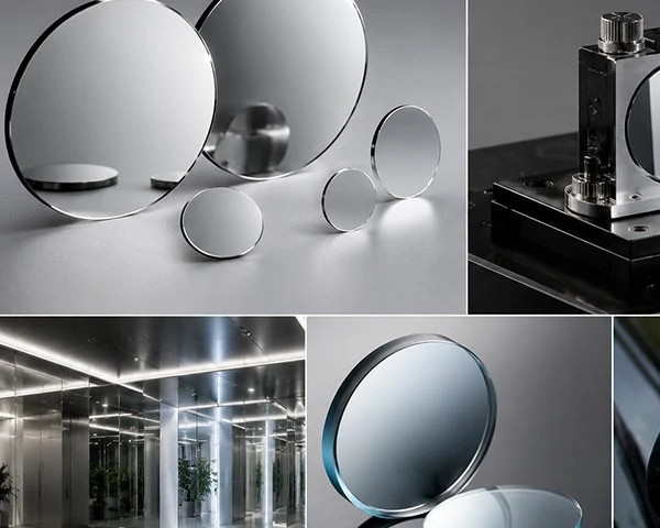 Silver coated glass for reflective optical applications
