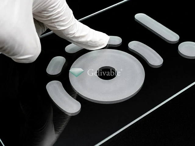 Custom shaped soda-lime glass component