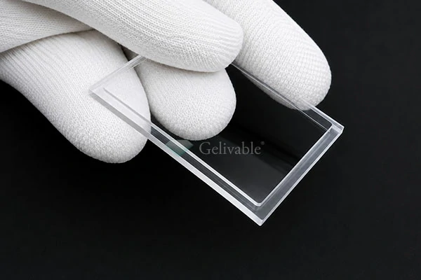 Stepped glass for touch panel assemblies