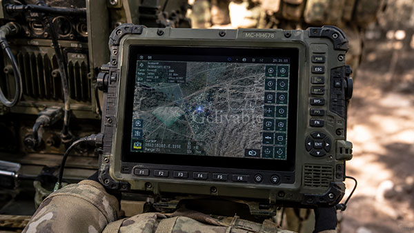 Gorilla Glass cover glass used for military equipment touch screen displays