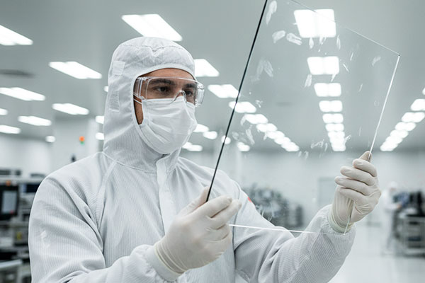 AF anti-fingerprint glass R&D